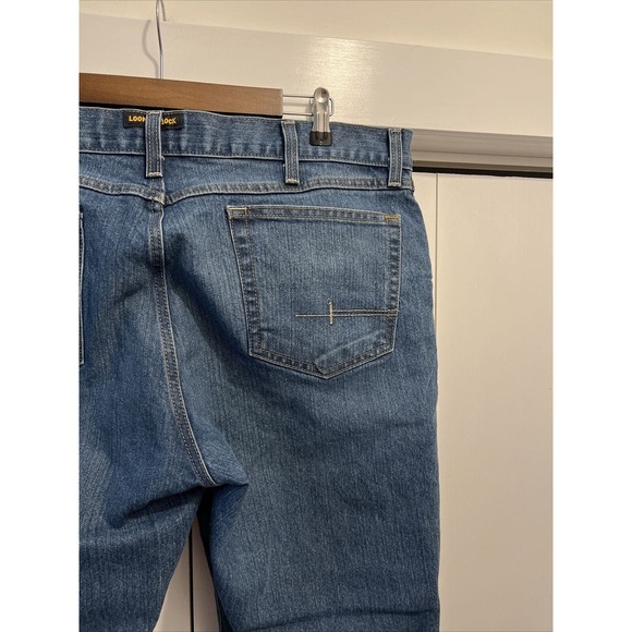 Ariat Rebar M4 Jeans Relaxed Boot Cut Blue Denim Loop Lock Durastretch 40x30 - Picture 7 of 10